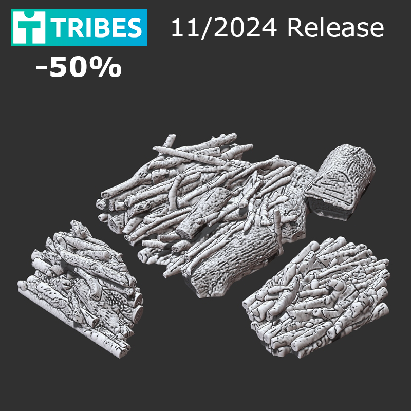 Wood pile bundle